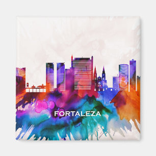 Fortaleza Skyline Magnet