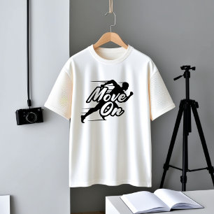 Fortfahren des Motivierend laufenden T - Shirt