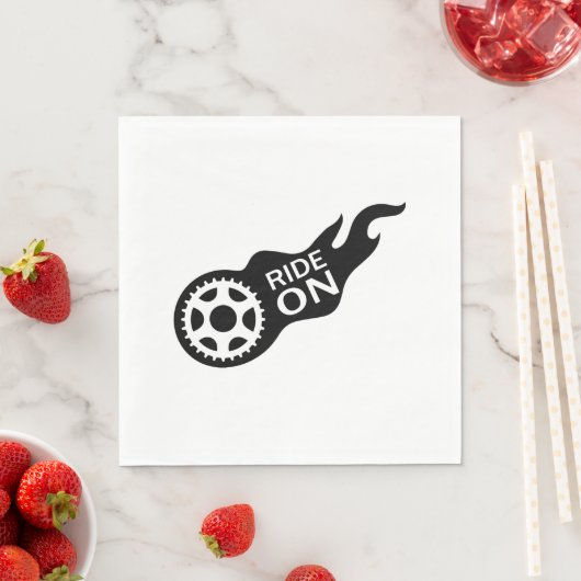 Fortfahren Serviette (Beispiel)