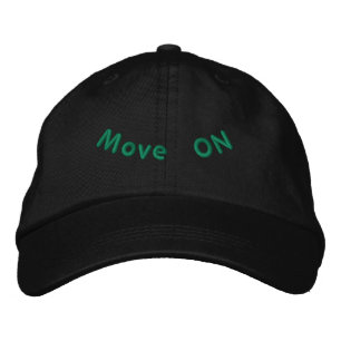 Fortfahren von Motivierend inspirierend Anführungs Bestickte Baseballkappe