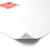 "Fortführung ist Power" Poster (Ecke)