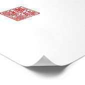 "Fortführung ist Power" Poster (Ecke)