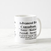 Fortgeschrittene Geschäftskunde Kaffeetasse (VorderseiteRechts)