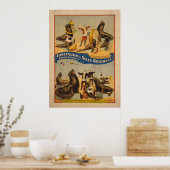 Fortgeschrittene Siegel Circus Poster - Forepaugh  (Küche)