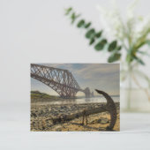 Forth Bridge Postkarte (Stehend Vorderseite)