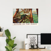 Forth Bridge, Schottland für Urlaub Poster (Heimbüro)