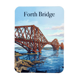 Forth Bridge Vereinigtes Königreich Magnet