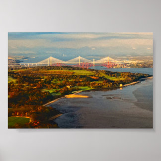Forth Bridges, Schottland Poster