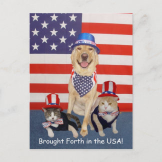 Forth in den USA! Postkarte