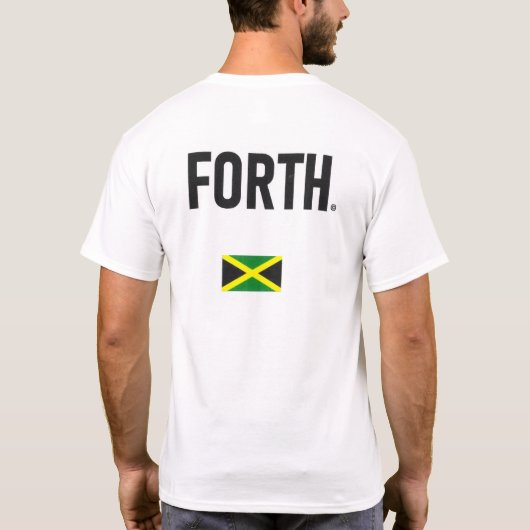 FORTH MUSIC SHIRT Men's Basic T - Shirt (Rückseite)