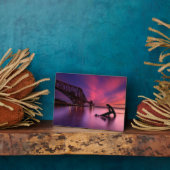 Forth Rail Bridge bei Sunset | Schottland Fotoplatte (Seite)
