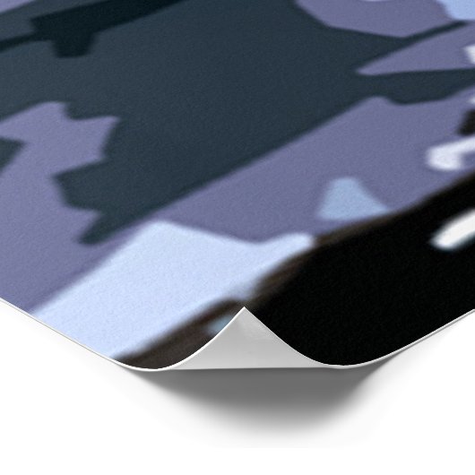 Forth Rail Bridge Poster (Ecke)