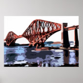 Forth Rail Bridge Poster (Vorne)