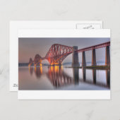 Forth Rail Bridge Postkarte (Vorne/Hinten)
