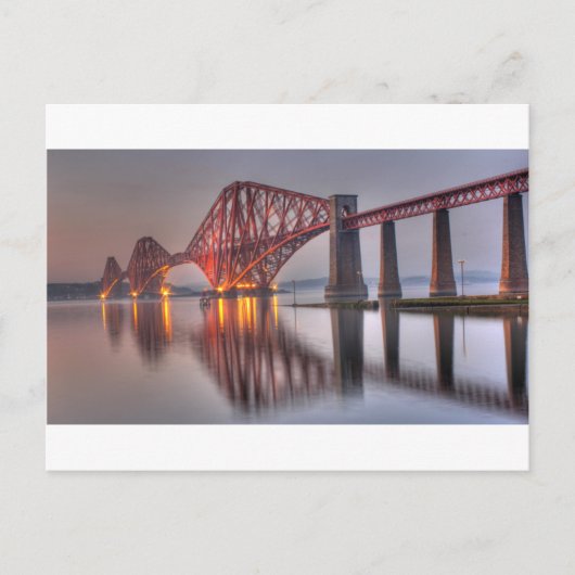 Forth Rail Bridge Postkarte (Vorderseite)