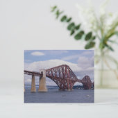 Forth Rail Bridge, Schottland Postkarte (Stehend Vorderseite)