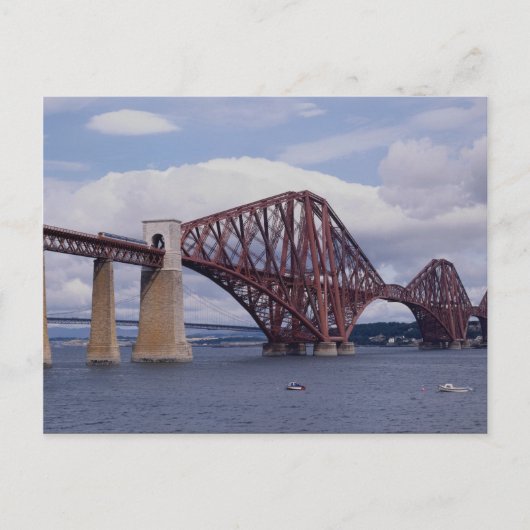 Forth Rail Bridge, Schottland Postkarte (Vorderseite)