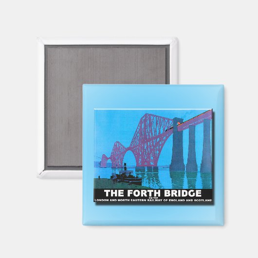 Forth Road Bridge Magnet (Vorderseite/Rückseite)