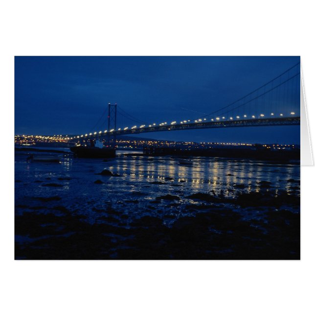 Forth Road Bridge, Nacht (Vorderseite (Horizontal))