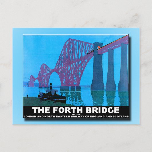 Forth Road Bridge Postkarte (Vorderseite)