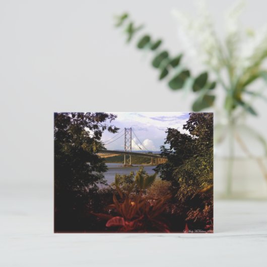 Forth Road Bridge Postkarte (Stehend Vorderseite)