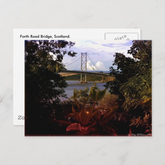 Forth Road Bridge Postkarte (Vorne/Hinten)