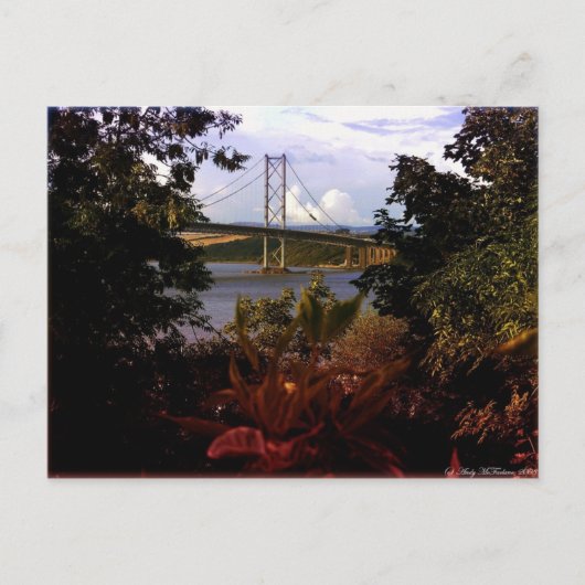 Forth Road Bridge Postkarte (Vorderseite)
