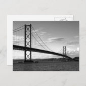 Forth Road Bridge Postkarte (Vorne/Hinten)