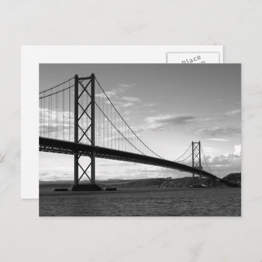 Forth Road Bridge Postkarte (Vorne/Hinten)