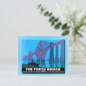 Forth Road Bridge Postkarte (Stehend Vorderseite)