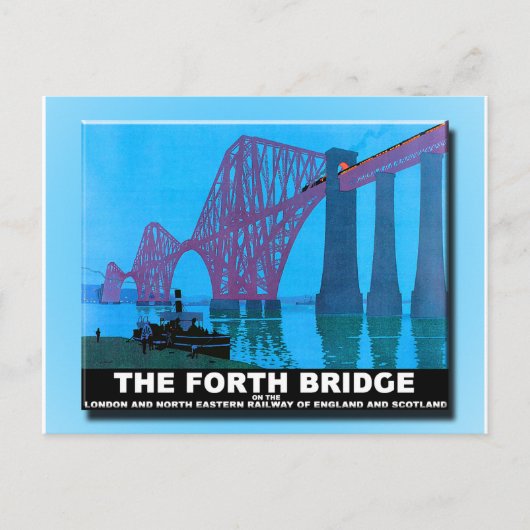 Forth Road Bridge Postkarte (Vorderseite)