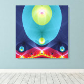 Forth Tetragrammaton Wrapped Canvas Leinwanddruck (Insitu (Holzboden))