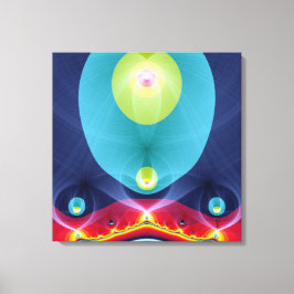 Forth Tetragrammaton Wrapped Canvas Leinwanddruck