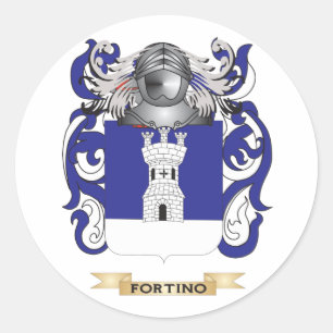 Fortino Wappen Runder Aufkleber