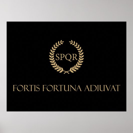 Fortis Fortuna Adiuvat - Das Glück liebt die Tapfe Poster (Vorne)