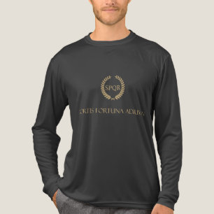 Fortis Fortuna Adiuvat - Das Glück liebt die Tapfe Tri-Blend Shirt