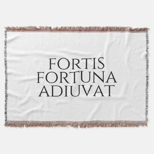 Fortis Fortuna Adiuvat Decke (Vorderseite)