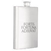 Fortis Fortuna Adiuvat Flachmann (Rechts)