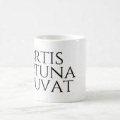 Fortis Fortuna Adiuvat Kaffeetasse (Mittel)