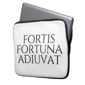 Fortis Fortuna Adiuvat Laptopschutzhülle (Vorderseite Links)