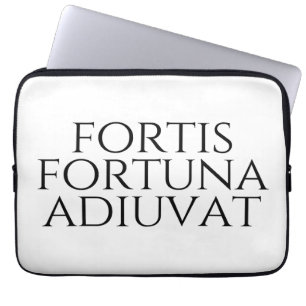 Fortis Fortuna Adiuvat Laptopschutzhülle