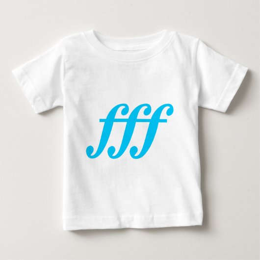 Fortissimo Possibile Baby T-shirt (Vorderseite)