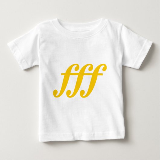 Fortissimo Possibile Baby T-shirt (Vorderseite)