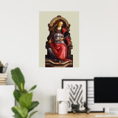 Fortitude by Sandro Botticelli Poster (Heimbüro)