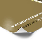 Fortitude ist ein Poster zum Widerstand der Tugend (Ecke)