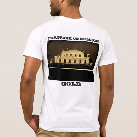 FORTKNOX US GOLDBARREN T-Shirt (Rückseite)