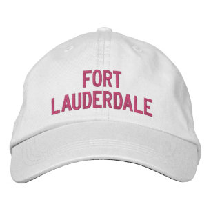 FORTLAUDERDALE BESTICKTE BASEBALLKAPPE