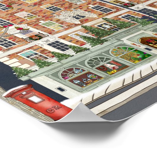 Fortnum & Mason Poster (Ecke)