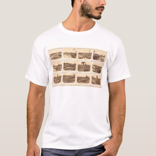 Forts, Batterien, Atlanta, GA T-Shirt (Vorderseite)