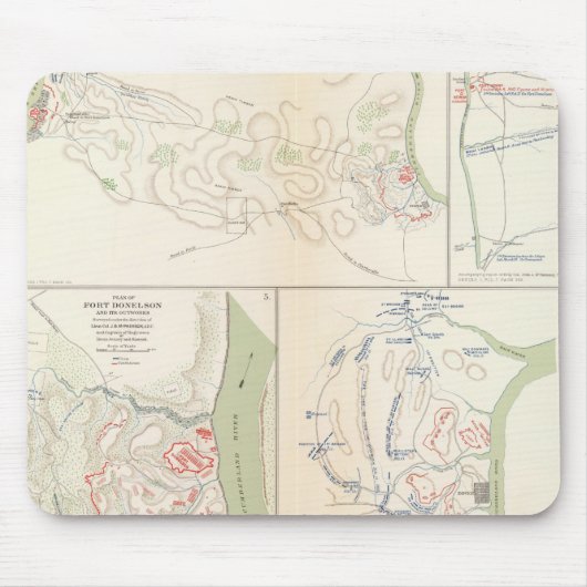 Forts Henry & Donelson Mousepad (Vorne)